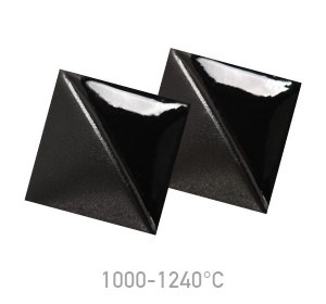 Podglazurní barva Mayco 50 Jet Black 999 - 1285 °C