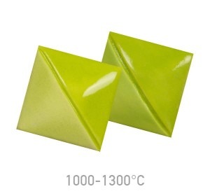 Podglazurní barva Mayco 231 Lime Green 999 - 1285 °C