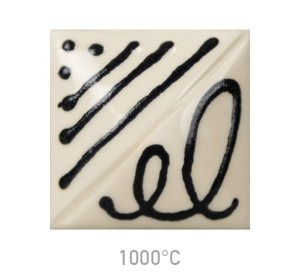 Podglazurní barva Mayco Designer Liner 401 Black 999 - 1285 °C