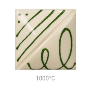 Podglazurní barva Mayco Designer Liner 405 Green 999 - 1285 °C
