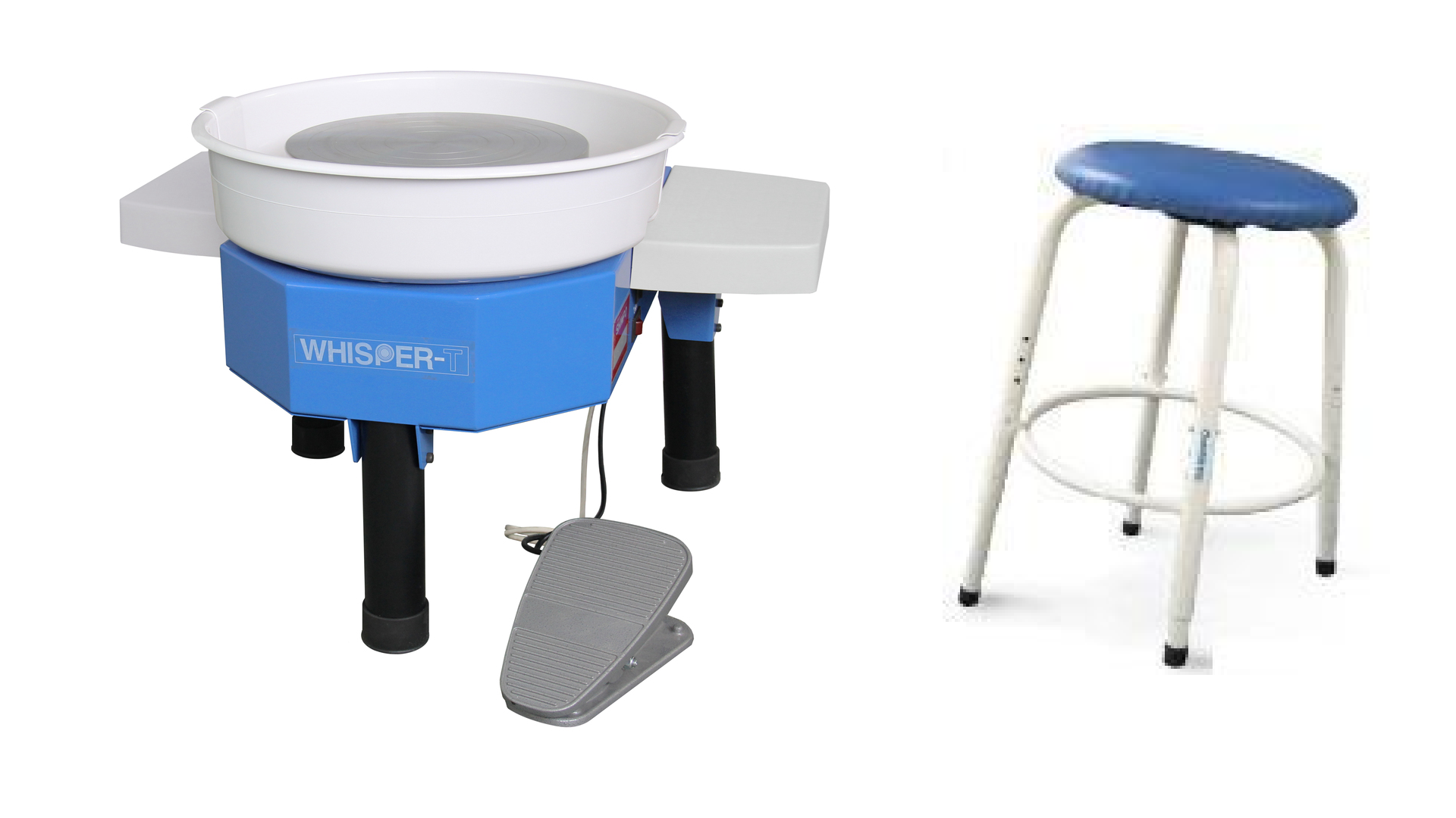 Hrnčířský kruh - SHIMPO Whisper T se stoličkou Stool