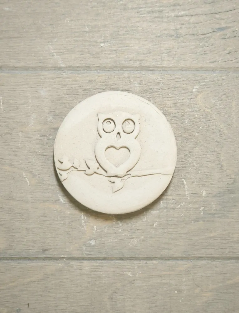Sova - razítko 6 cm