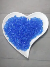 Skleněná drť-modrá