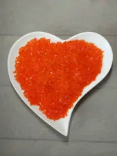 Skleněná drť- oranžová
