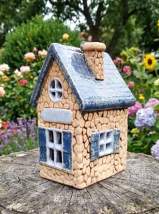 Domeček na svíčku - forma pro odlévání