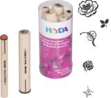 Razítka Heyda - Razítka růže + listy