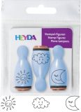 Razítka Heyda - Razítka dřevěné kuželky - 1,6 x 3,5 obloha