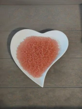 Skleněná drť starorůžová