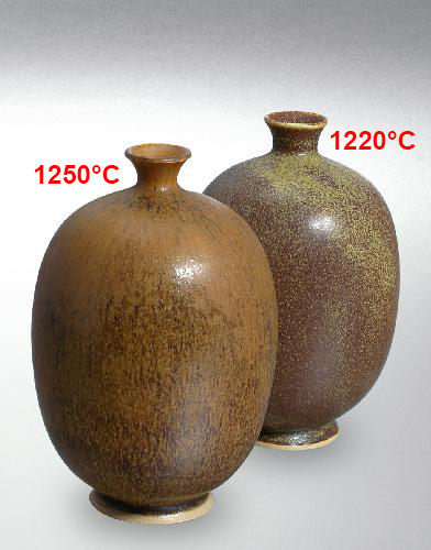 Glazura 614A Samtbraungrün 1200 - 1260°C
