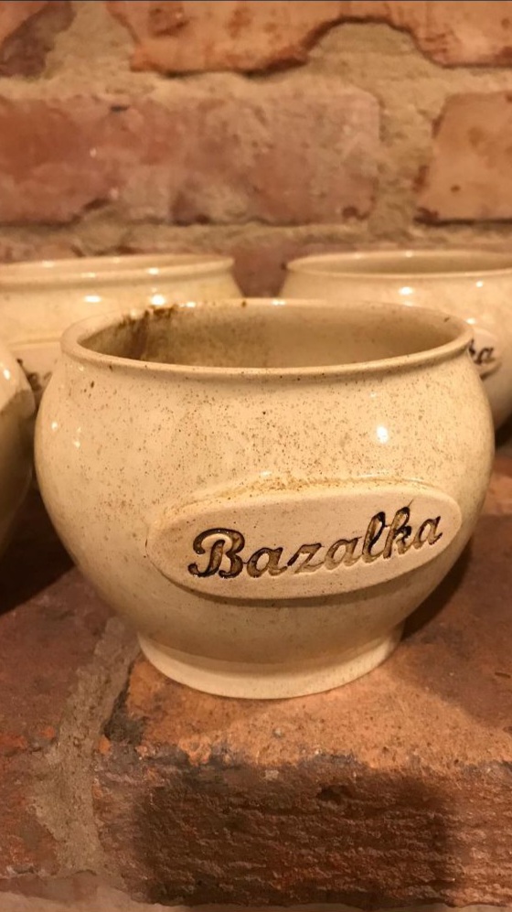 Razítko na bylinky - BAZALKA