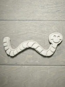 Žížala - Razítko a vykrajovátko