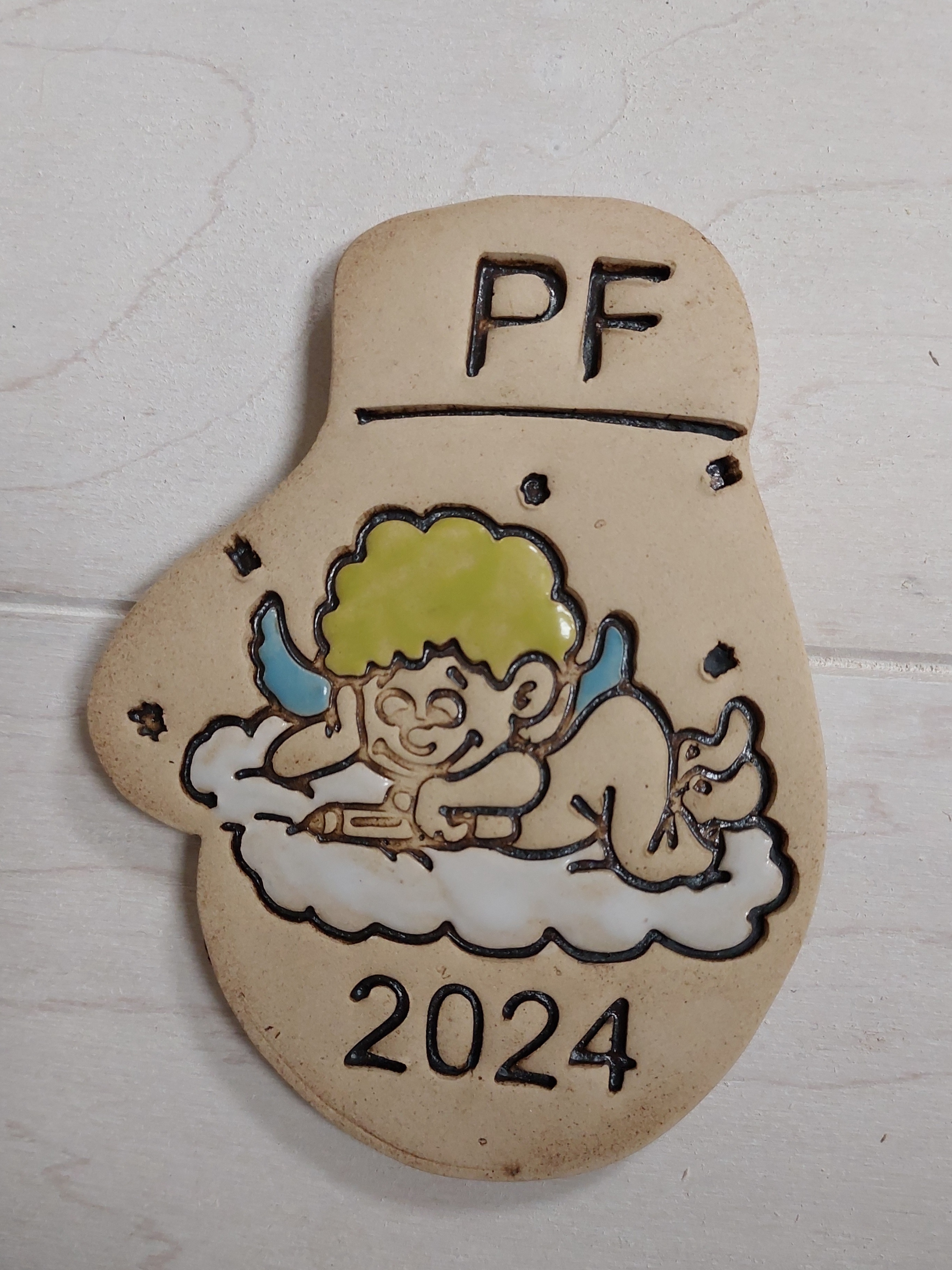 PF Andílek - Razítko a vykrajovátko