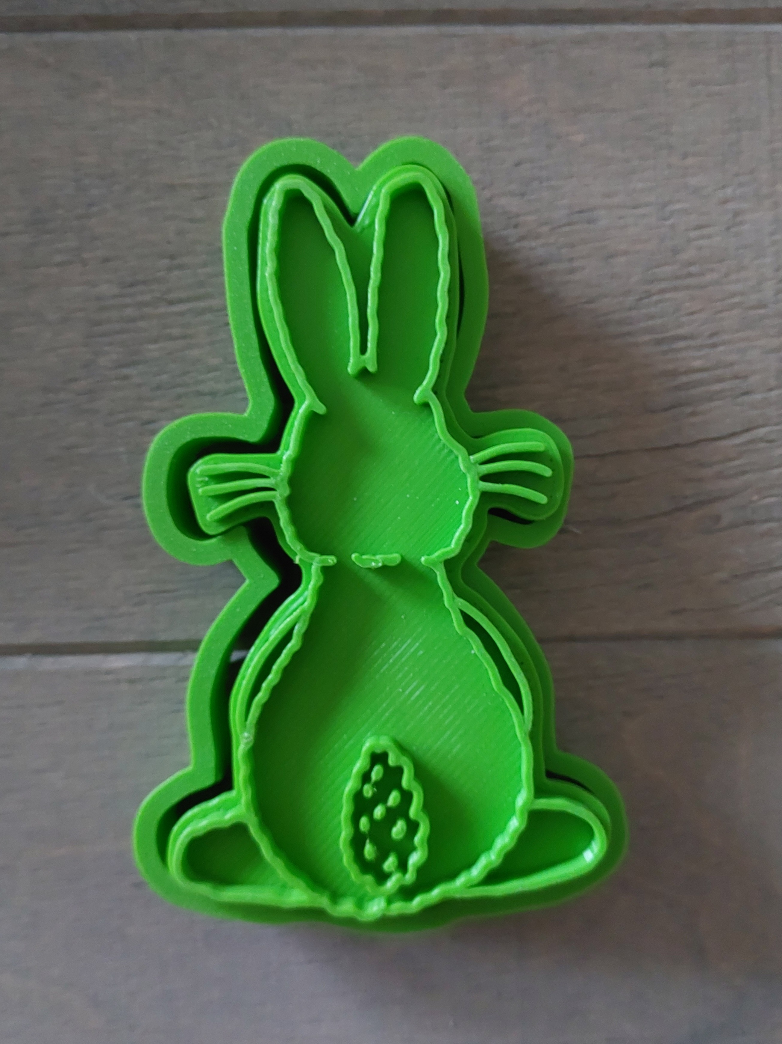 Zajíček - razítko+vykrajovátko