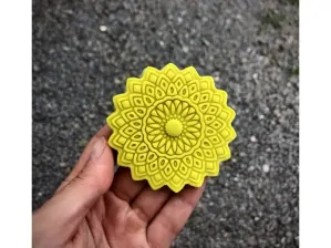 Mandala II. - Razítko + vykrajovátko