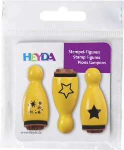 Razítka Heyda - Razítka kuželky - 1,6 x 3,5 hvězdy