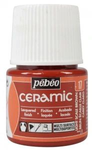Barva PÉBÉO Ceramic - 17 Hnědá světlá (45ml)