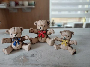 Medvídci mini 3 velikosti - forma pro odlévání