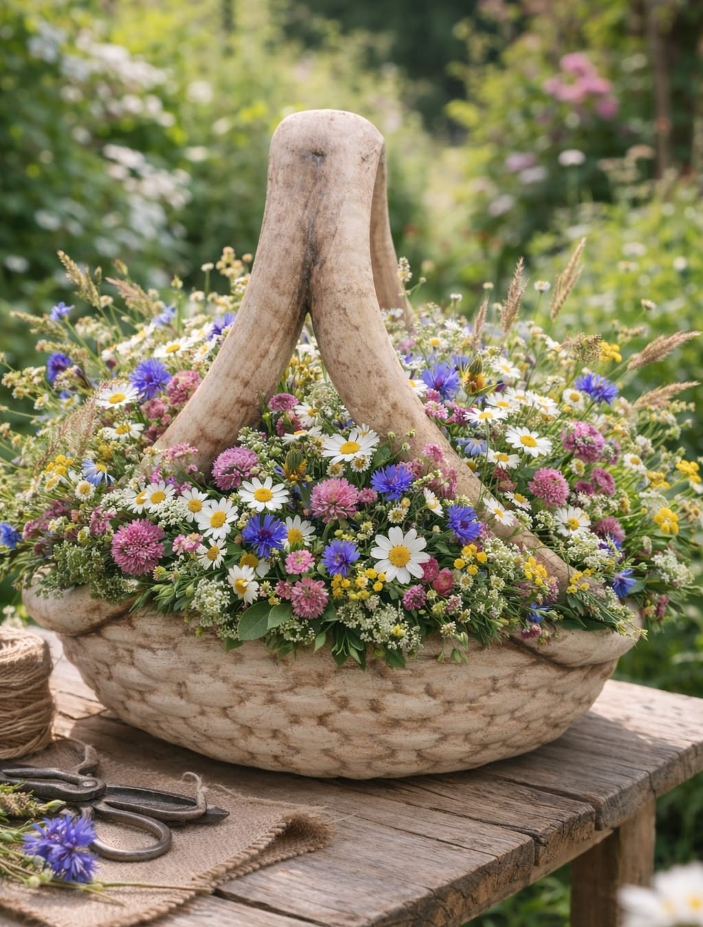 Koš velký - Sádrová forma