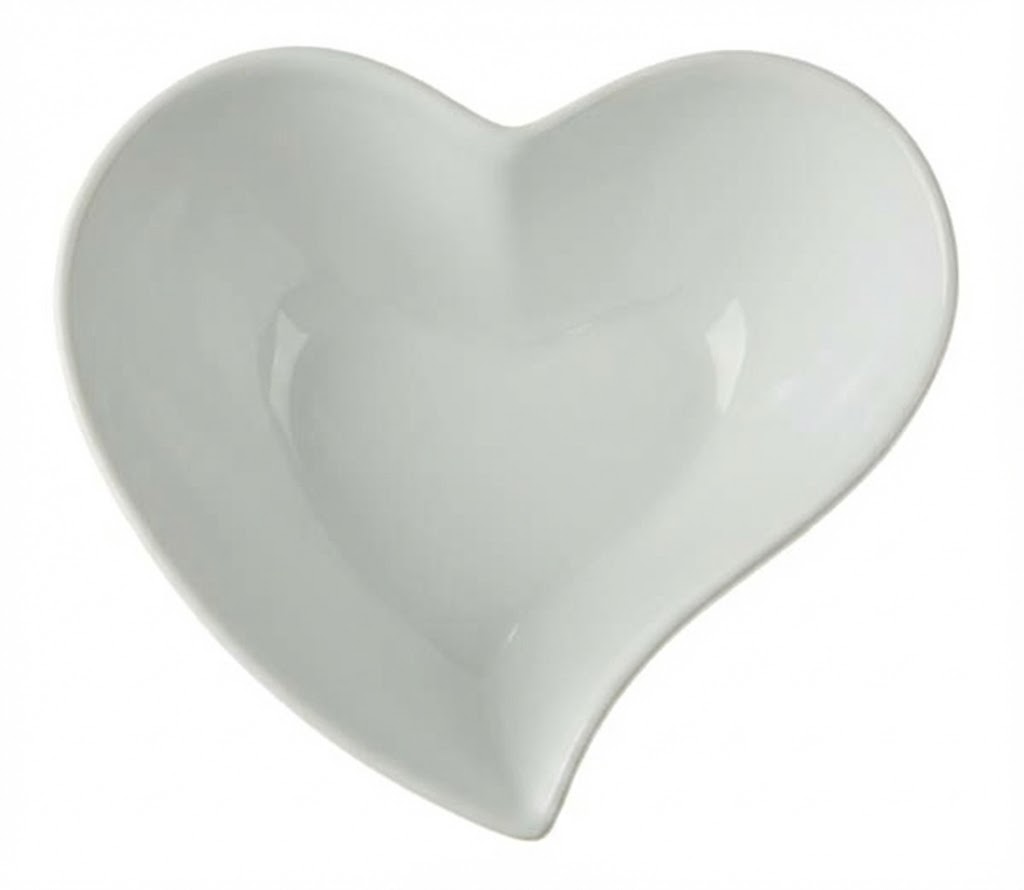 Forma miska srdce 11 cm