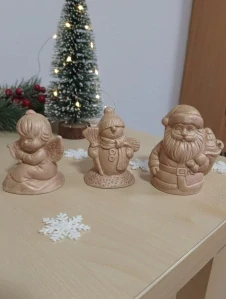 Vánoční postavičky - sádrová forma
