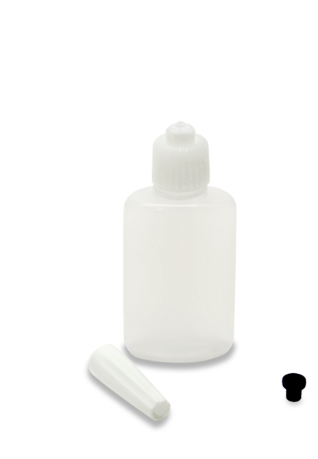 Lahvička ke kovové špičce