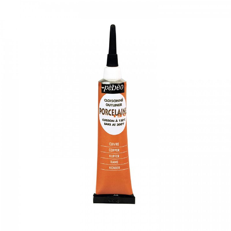 Kontura PÉBÉO Porcelaine 150 -  09 Měděná (20ml)