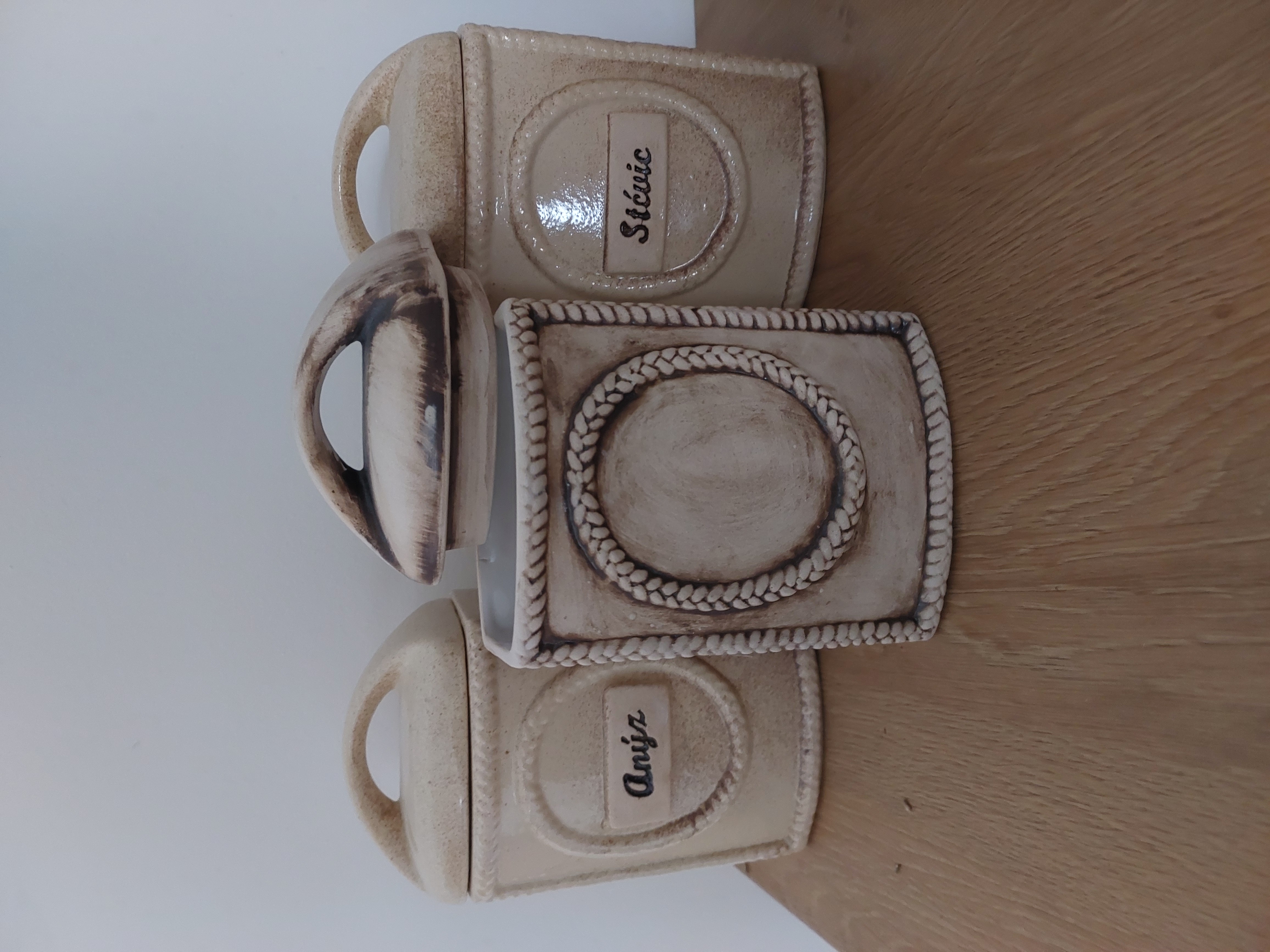 Velká retro dóza - sádrová forma