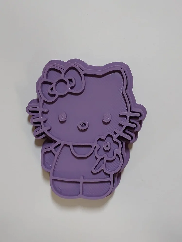 Hello Kitty - Razítko a vykrajovátko