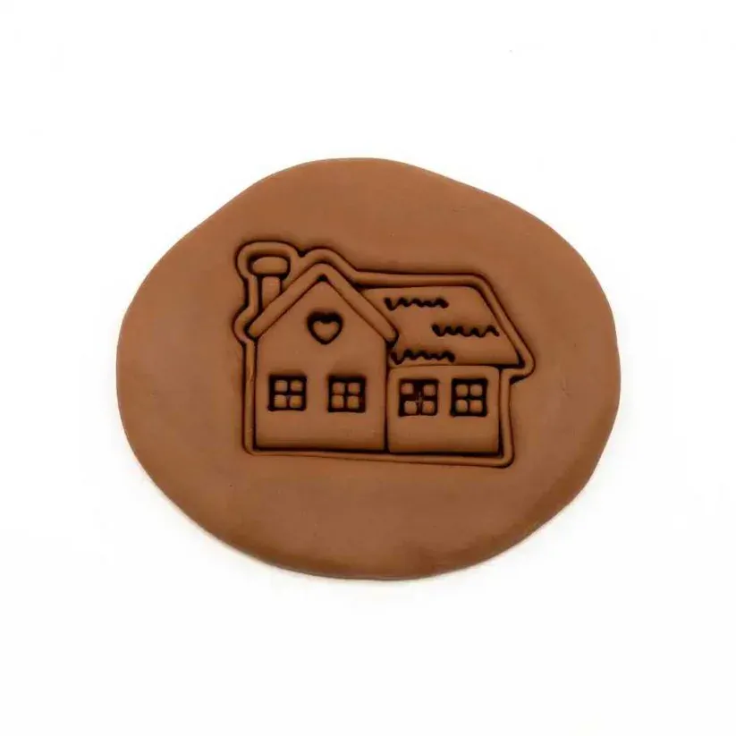 Razítko vesnický domeček 4