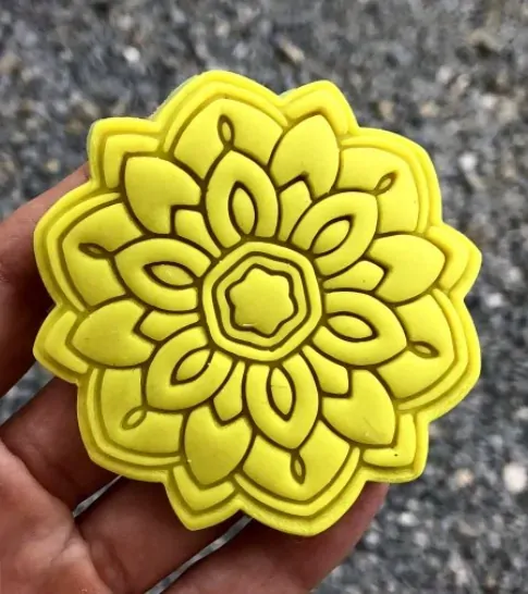 Mandala III. - Razítko + vykrajovátko