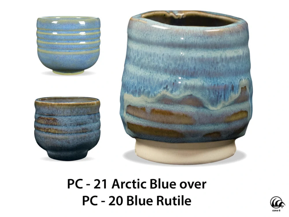 Glazura PC 20 Amaco Blue Rutile 1200 - 1250°C
