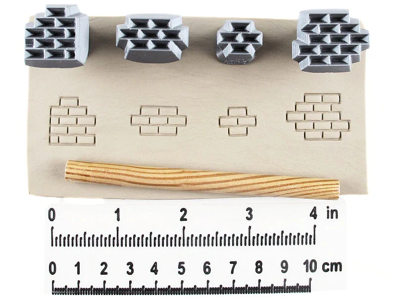 Razítka Rélyéf - Cihly na domečky