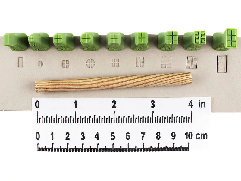 Razítka Rélyéf - Okna 5x10 mm / 8x10 mm