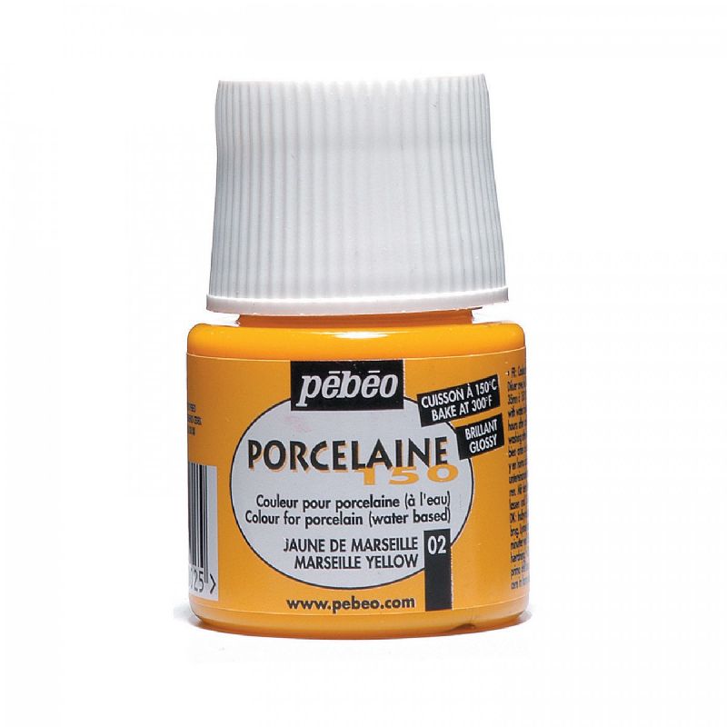 Barva PÉBÉO Porcelaine 150 - 02 Žlutá Marseille