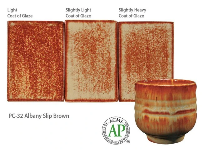 Glazura PC 32 Amaco Albany Slip Brown 1200 - 1250°C