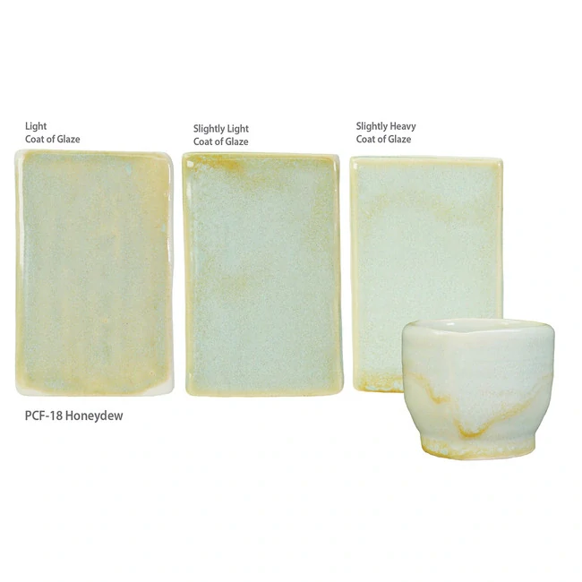 Glazura PCF 18 Amaco Honeydew 1200 - 1250°C