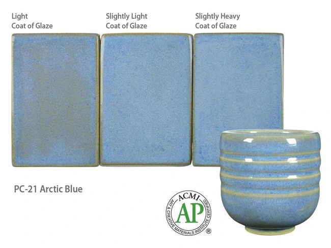 Glazura PC-21 Amaco Arctic Blue Dipping 1200 - 1250°C