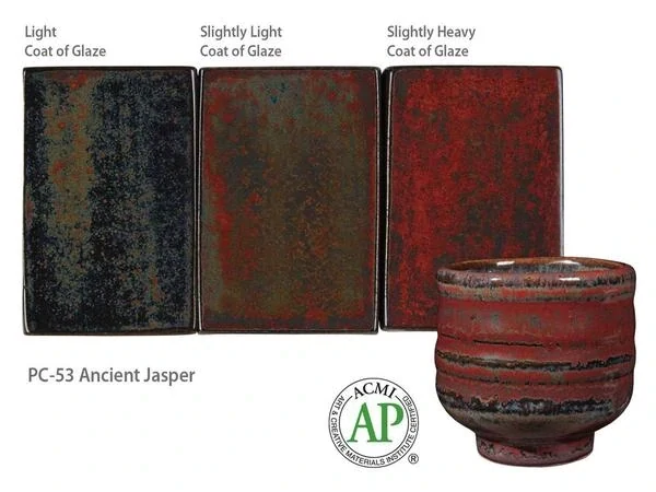 Glazura PC-53 Amaco Ancient Jasper 1200 - 1250°C