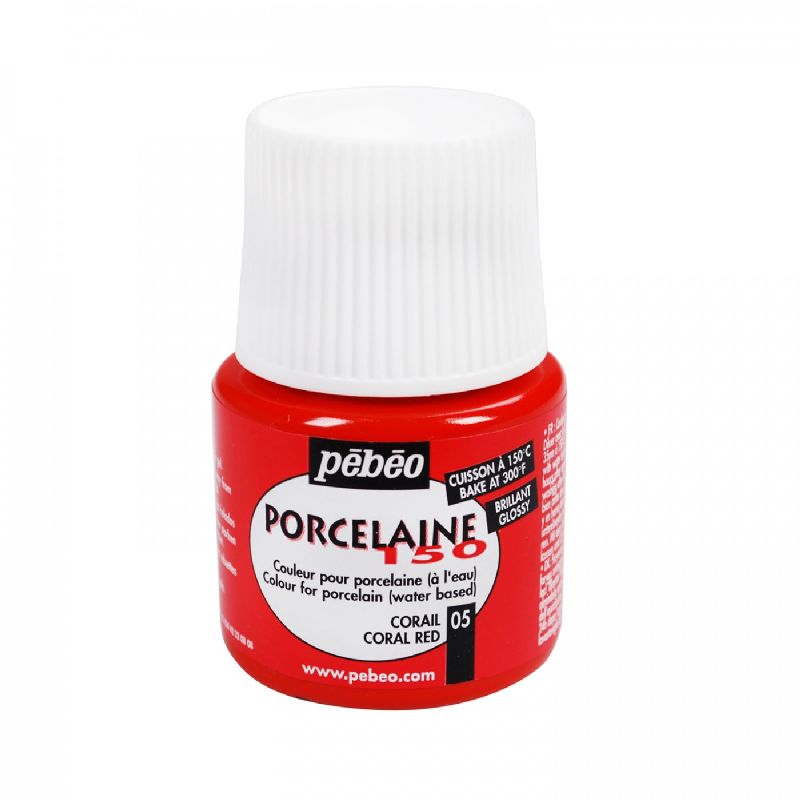 Barva PÉBÉO Porcelaine 150 - 05 Červená korál