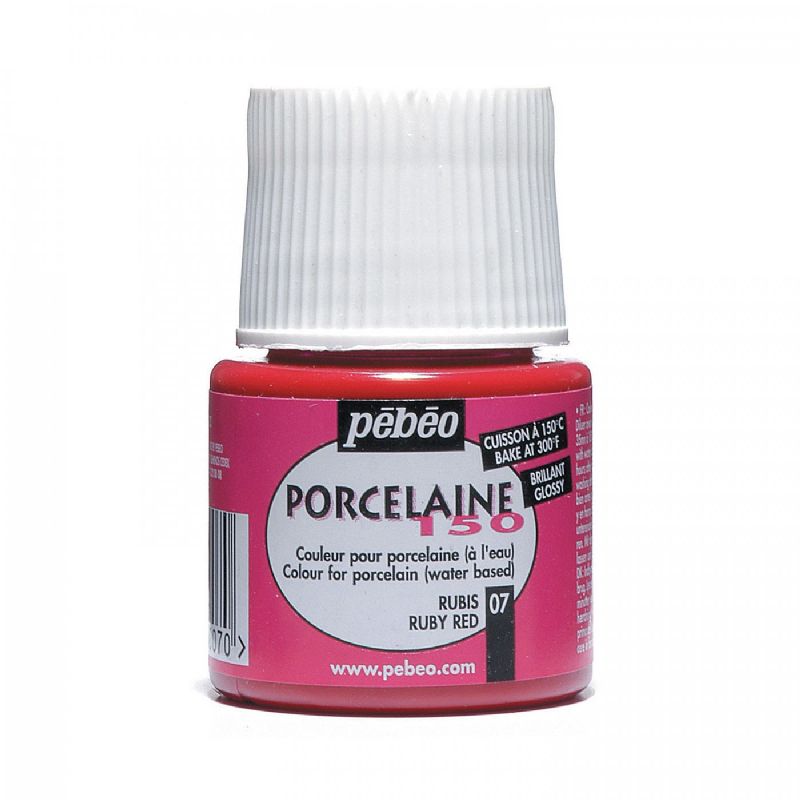 Barva PÉBÉO Porcelaine 150 - 07 Červená rubín
