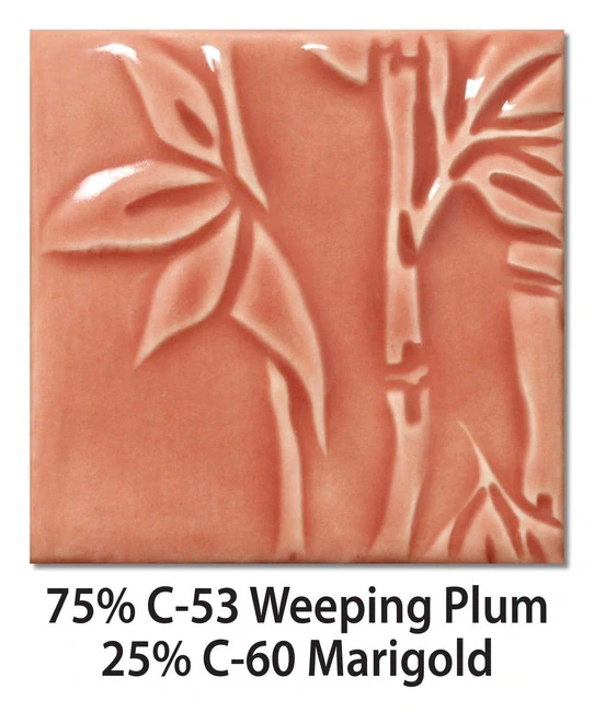 Glazura C 53 Amaco Wepping plum 1200 - 1250°C