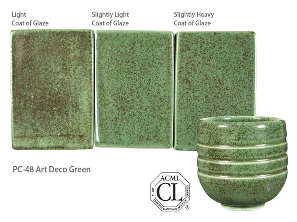 Glazura PC 47 Amaco Emerald falls 1200 - 1250°C