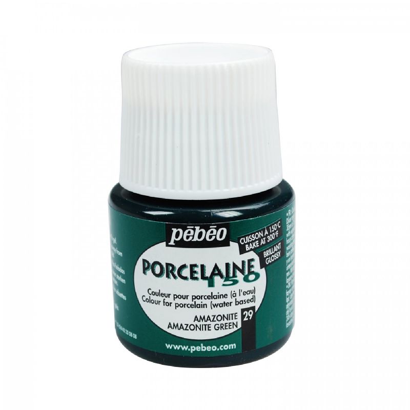 Barva PÉBÉO Porcelaine 150 - 29 Zelená tmavá (amazonit)