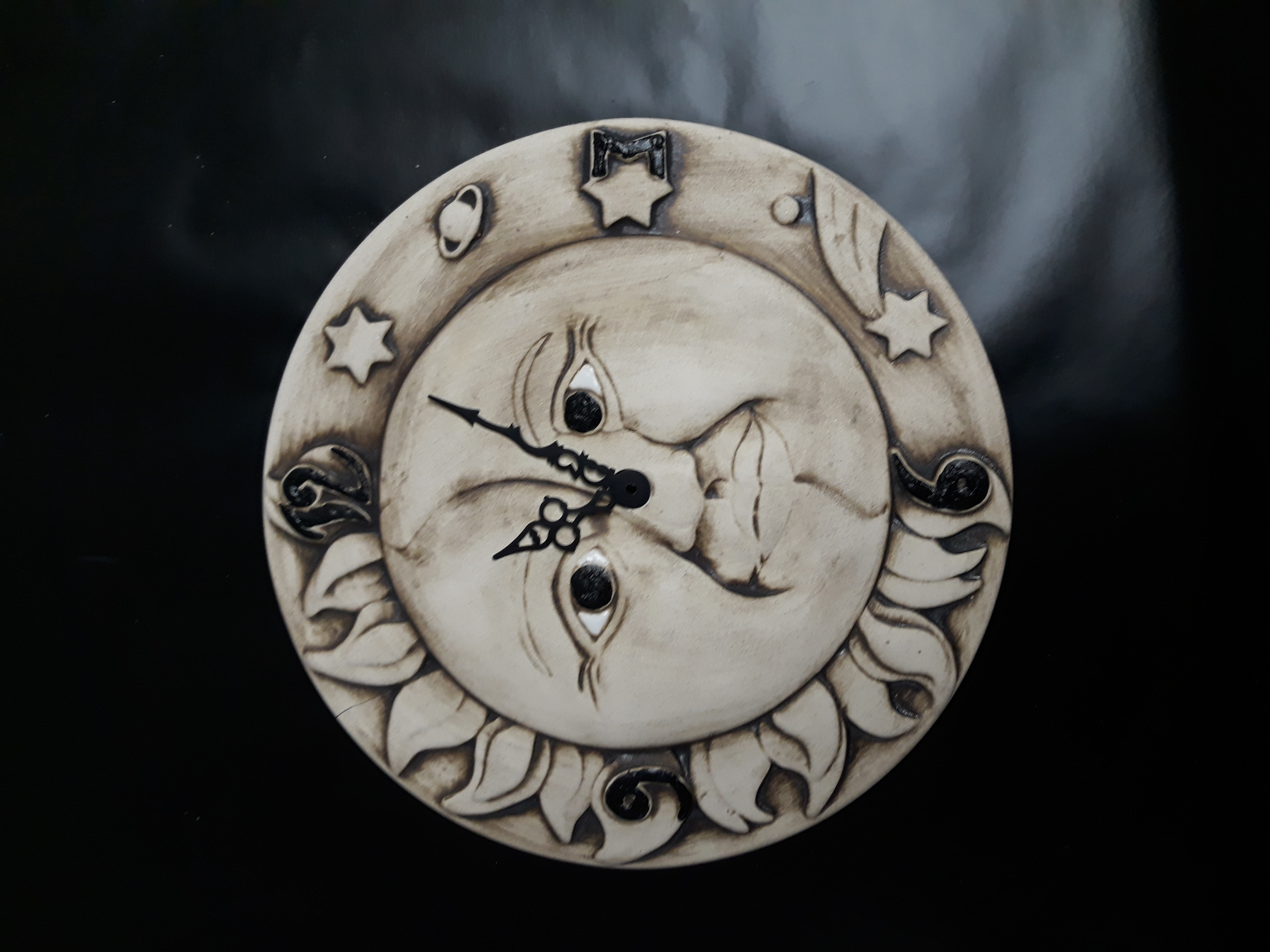 Ručka - hodinová, minutová - černé - 42/58 mm
