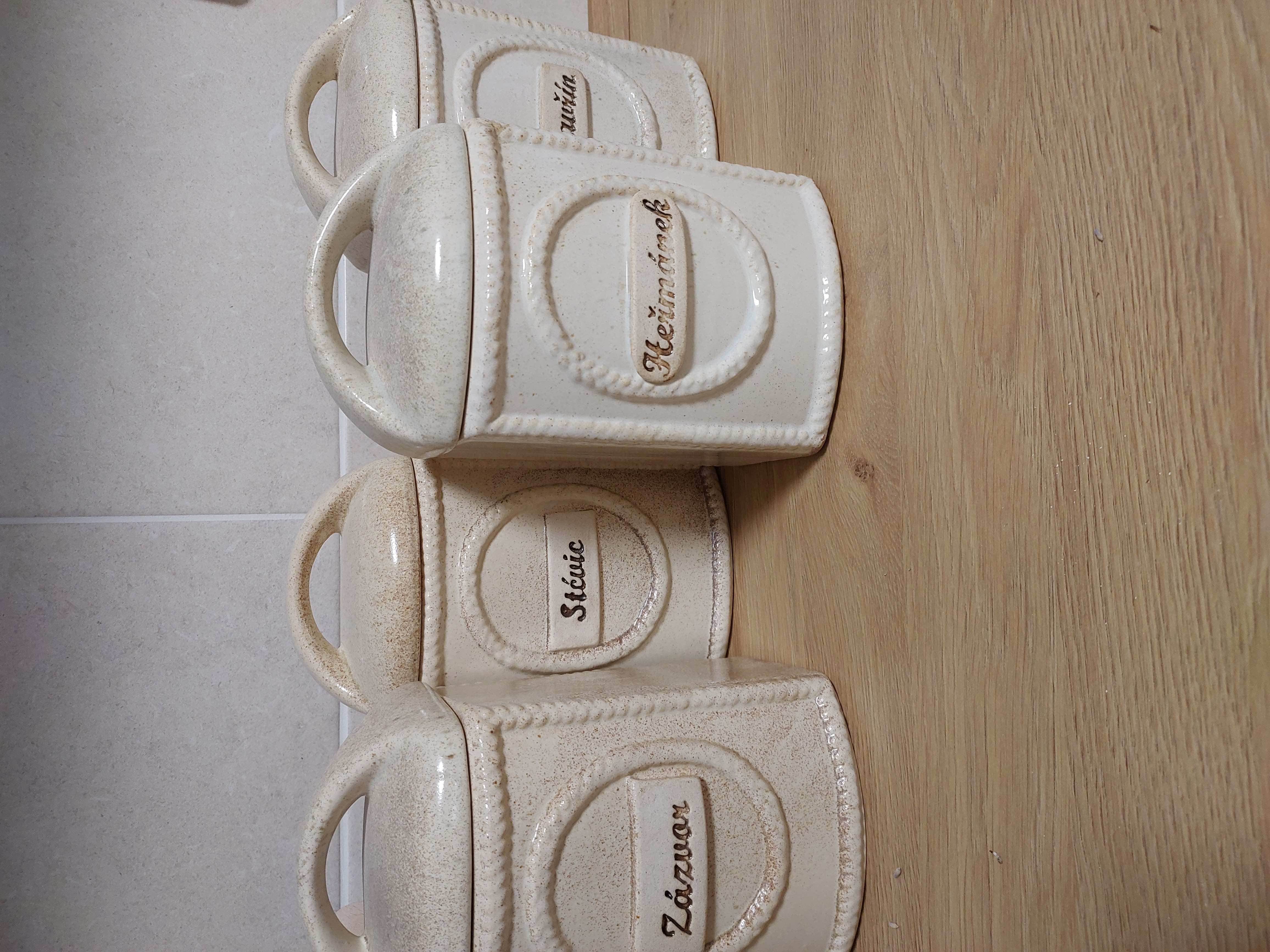 Velká retro dóza - sádrová forma