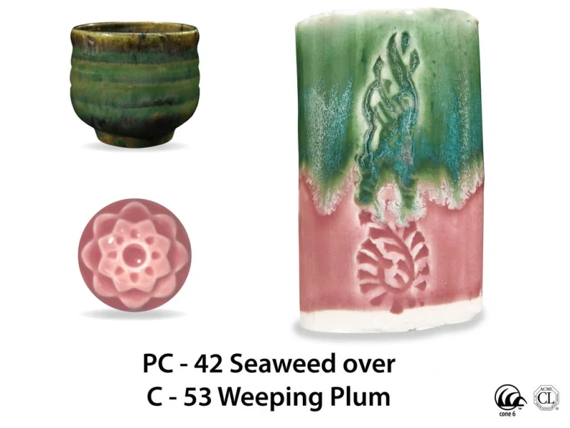 Glazura PC 42 Amaco Seaweed 1200 - 1250°C