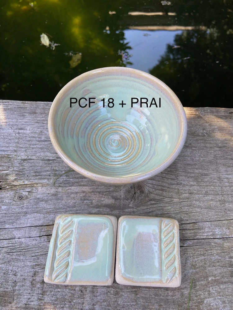Glazura PCF 18 Amaco Honeydew 1200 - 1250°C