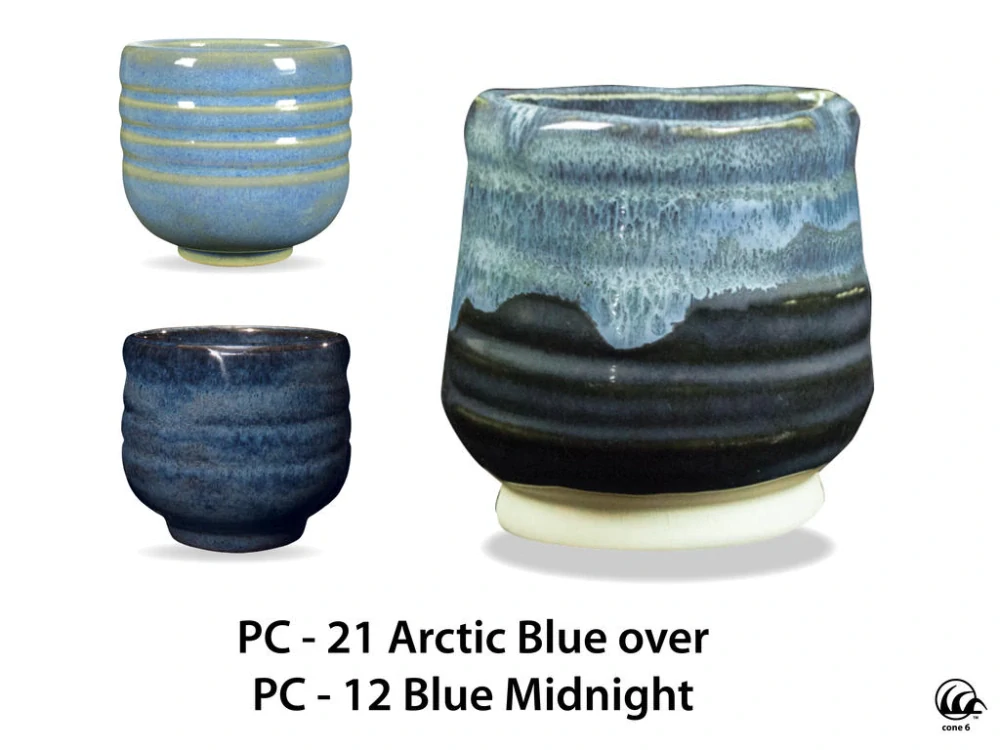 Glazura PC-21 Amaco Arctic Blue Dipping 1200 - 1250°C