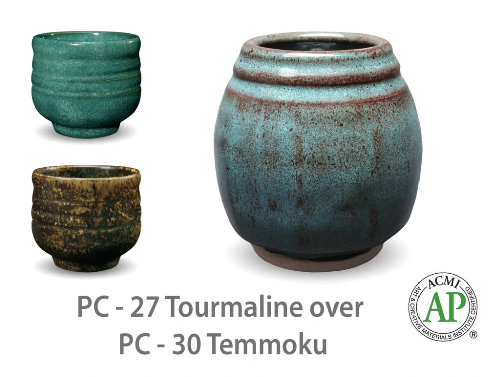 Glazura PC 30 Amaco Temmoku 1200 - 1250°C