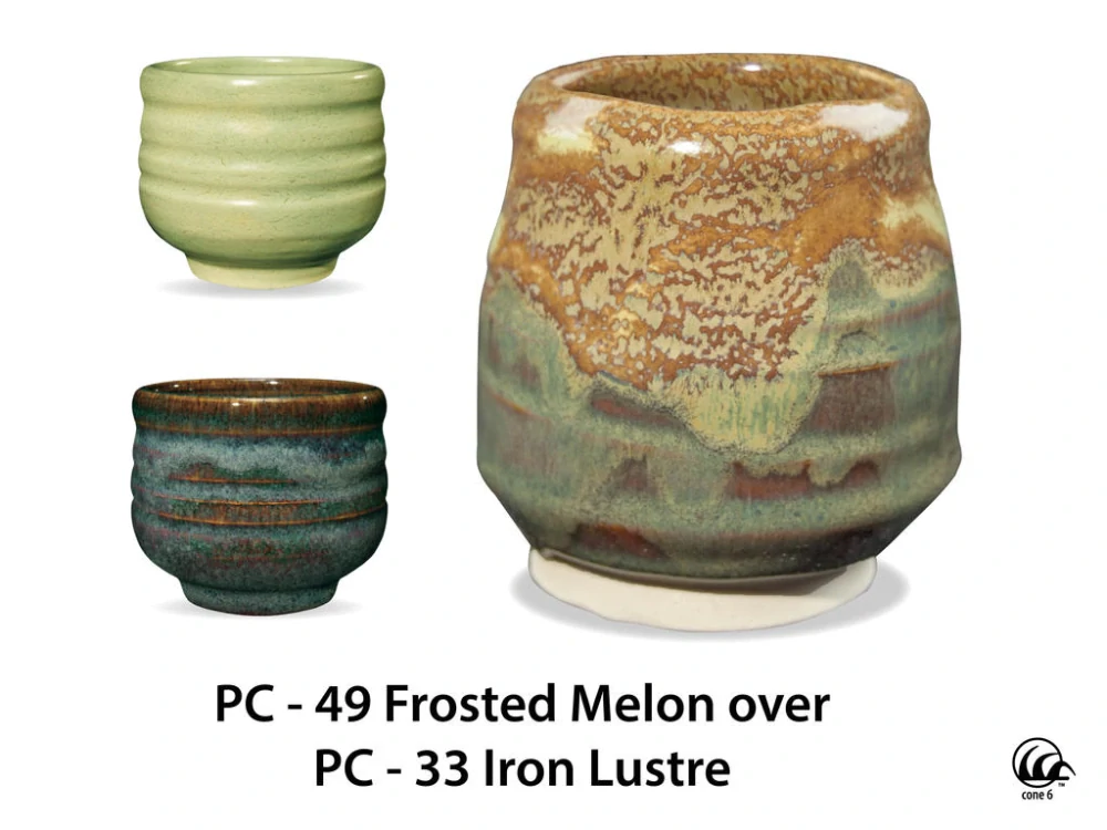 Glazura PC 49 Amaco Frosted Melon 1200 - 1250°C